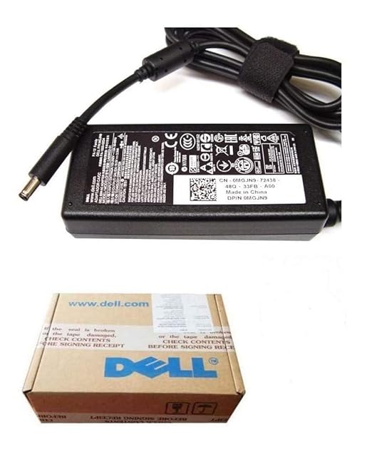 Dell Original 65W 19.5v 4.5mm Pin  Small  / Laptop AC Adapter