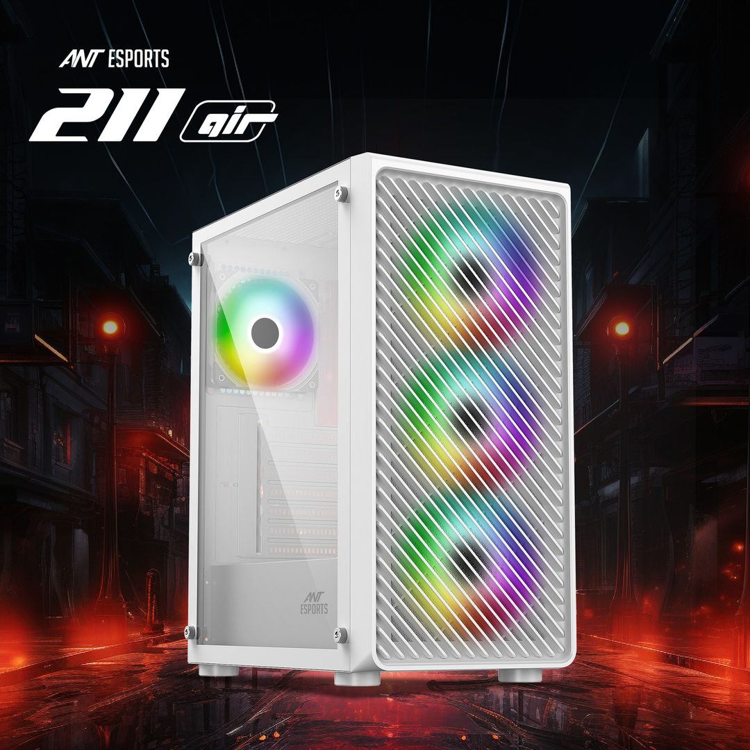 Ant Esports 211 Air Mid-Tower Computer Case/Gaming